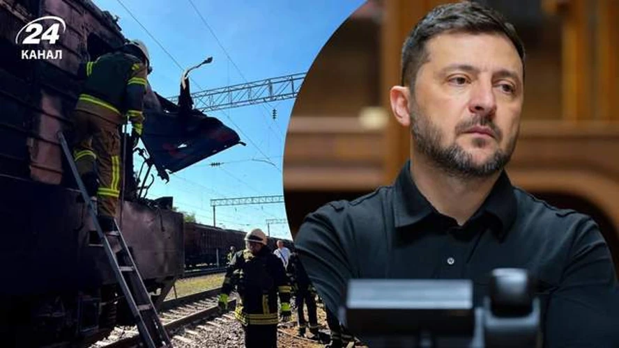 Зеленський, Перцовський і залізничники: реакція на удар по потягу на Одещині