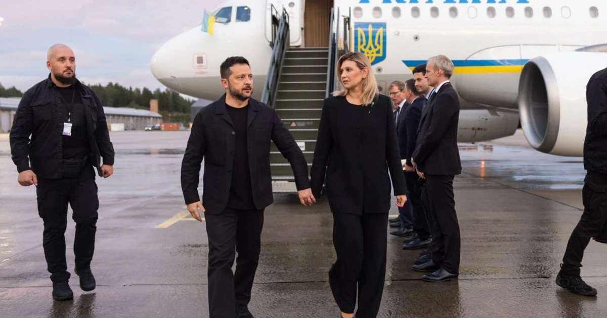 Володимир Зеленський у Осло 9 вересня 2026 року поряд із Прем'єр-міністром Норвегії