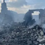 Наслідки російських ударів на Харківщині (фото Харківської обласної прокуратури)